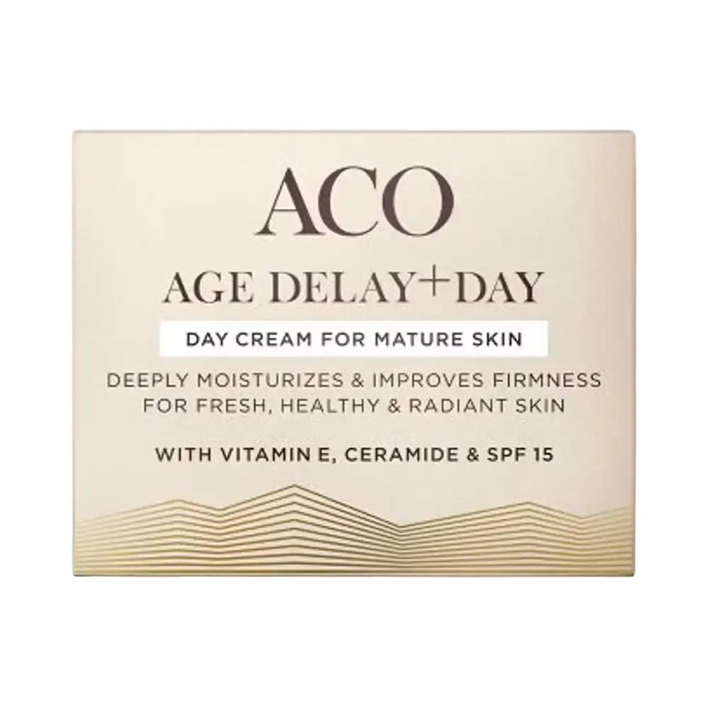 ACO Age Delay+ Day Cream - Rik anti-age dagkräm 50 ml burk