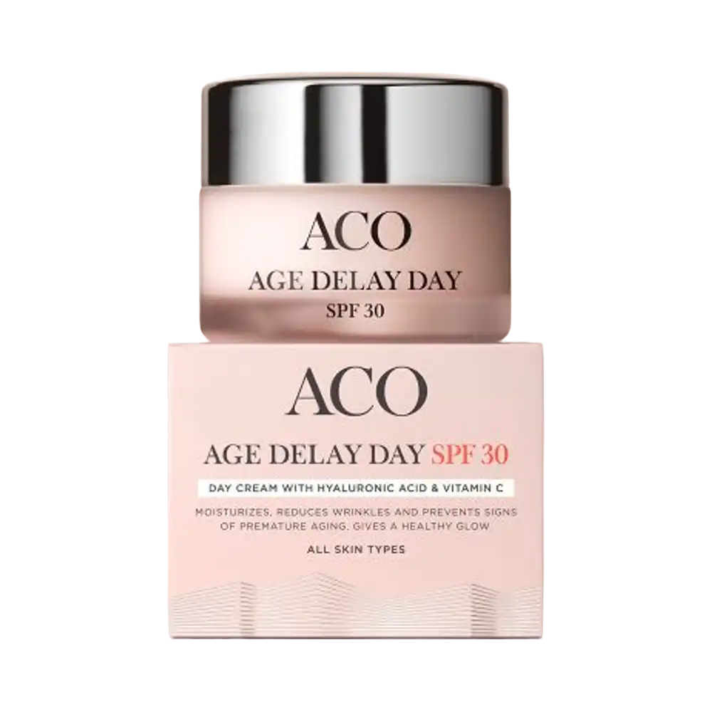ACO Age Delay Day Cream SPF 30 - Effektiv anti-age dagkräm 50 ml