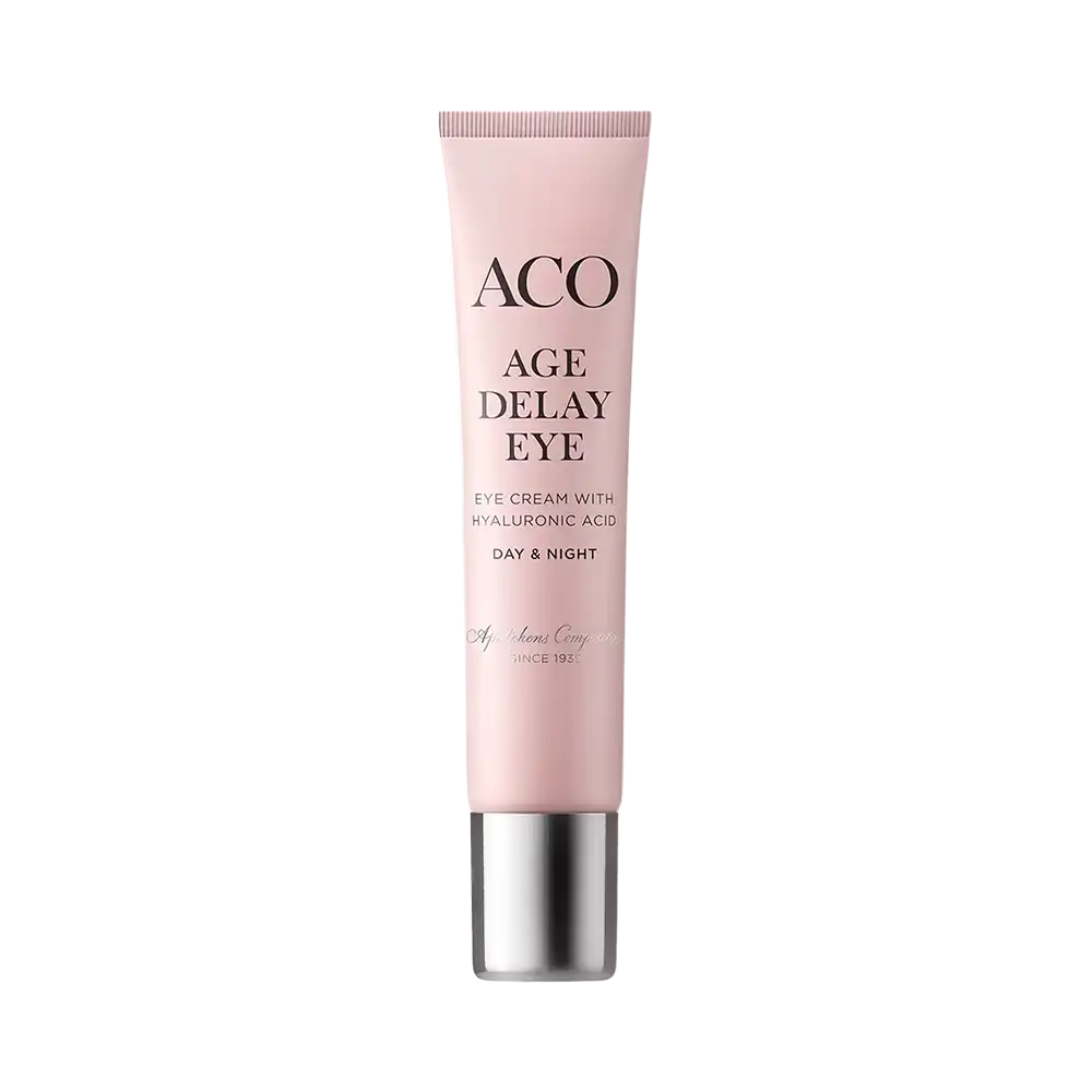 ACO Age Delay Eye Cream– Anti age ögonkräm med hyaluronsyra och niacinamid 15 ml tub