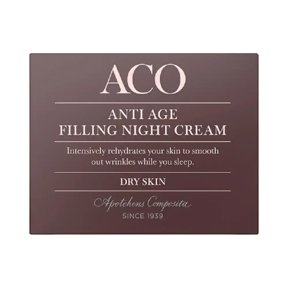 ACO Face Anti Age Filling Night Cream Dry Skin 50 ml