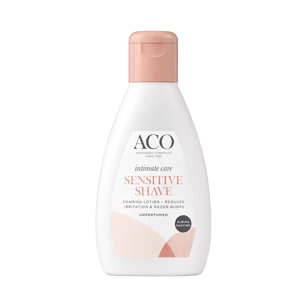 ACO Intimate Care Sensitive Shave – Mild intim raklotion 200 ml