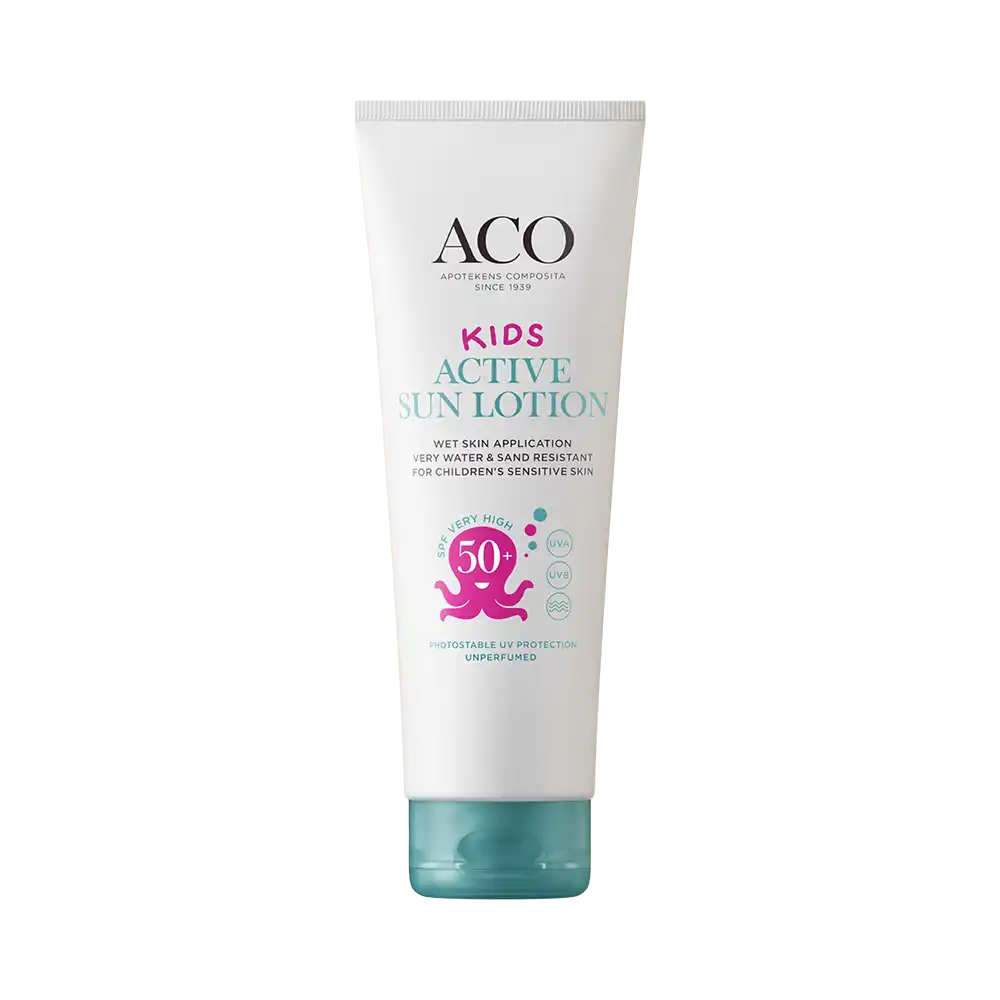 ACO KIDS ACTIVE SUN LOTION SPF 50+, 250 ml