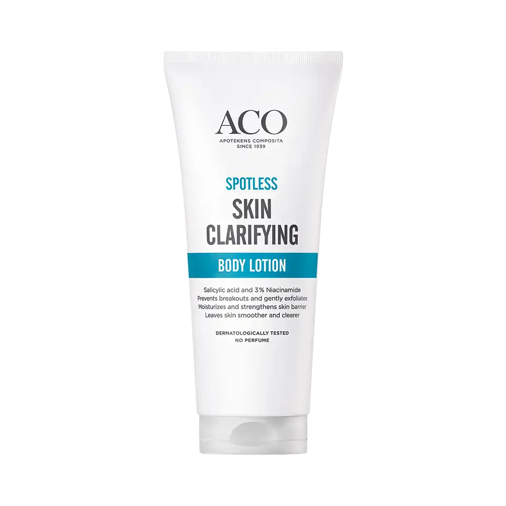ACO Spotless Skin Clarifying Body Lotion - Kroppslotion med Salicylsyra 200 ml