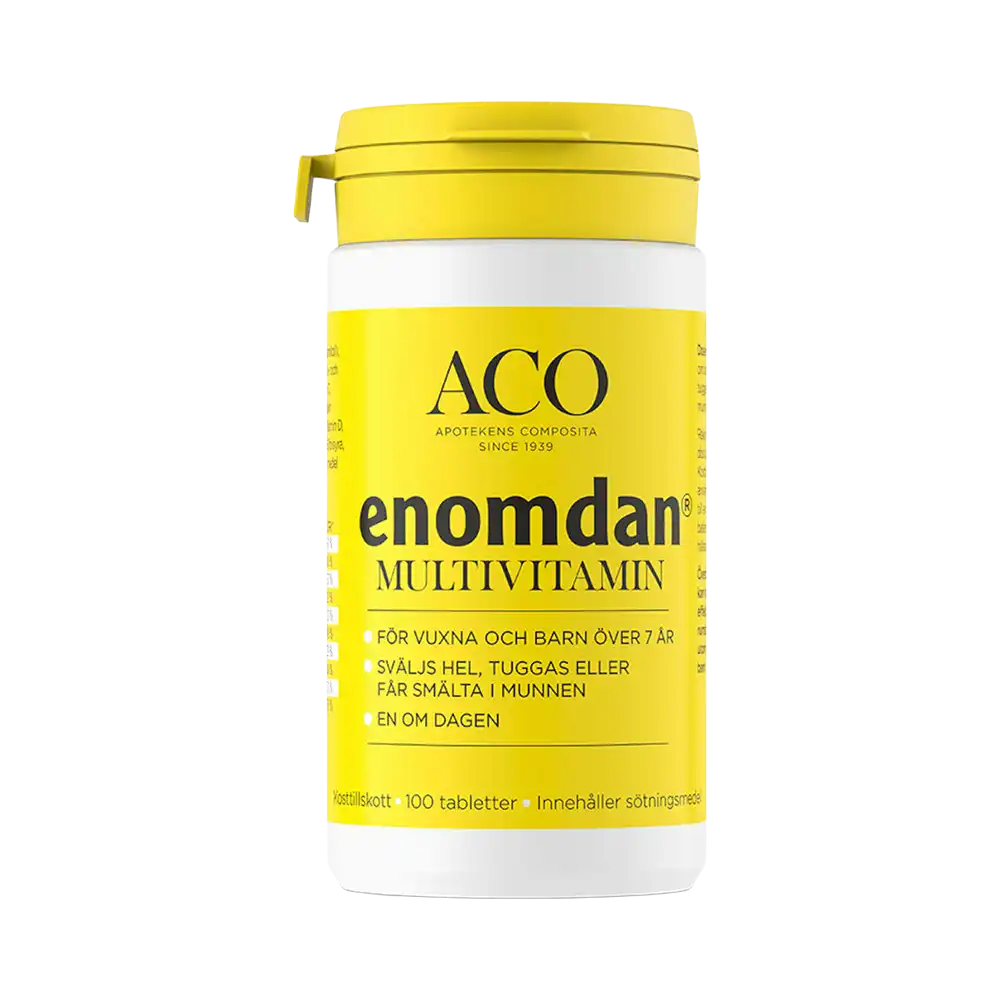ACO Vitamin Enomdan 100 tabletter