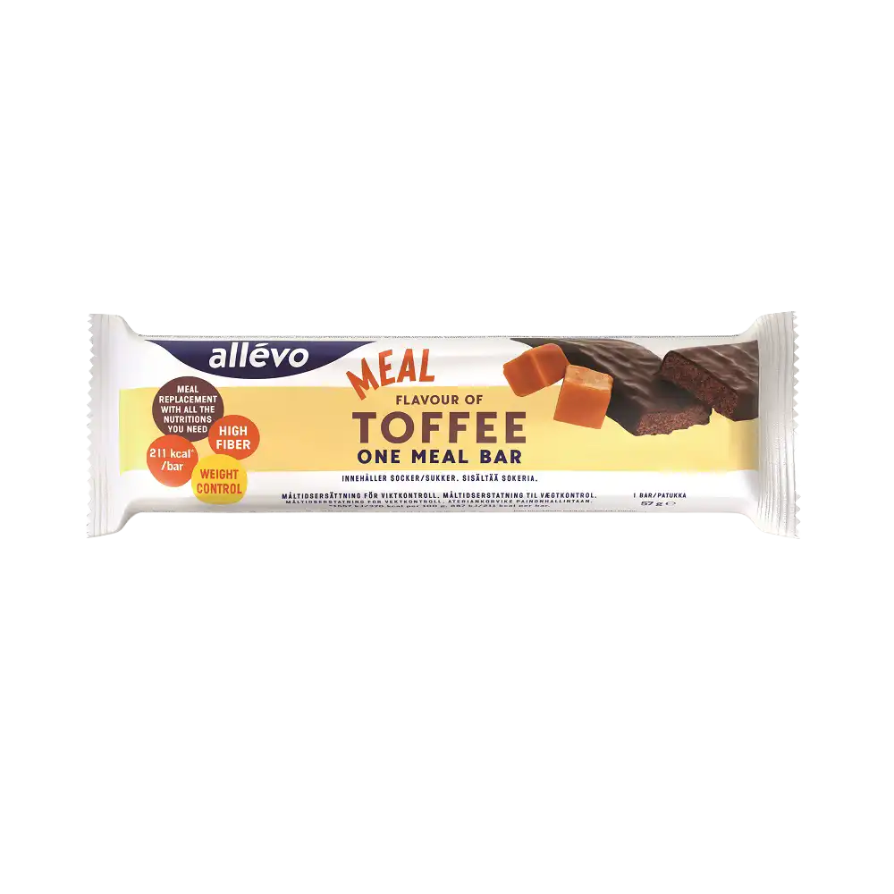 Allévo One Meal Bar Toffee 57 g
