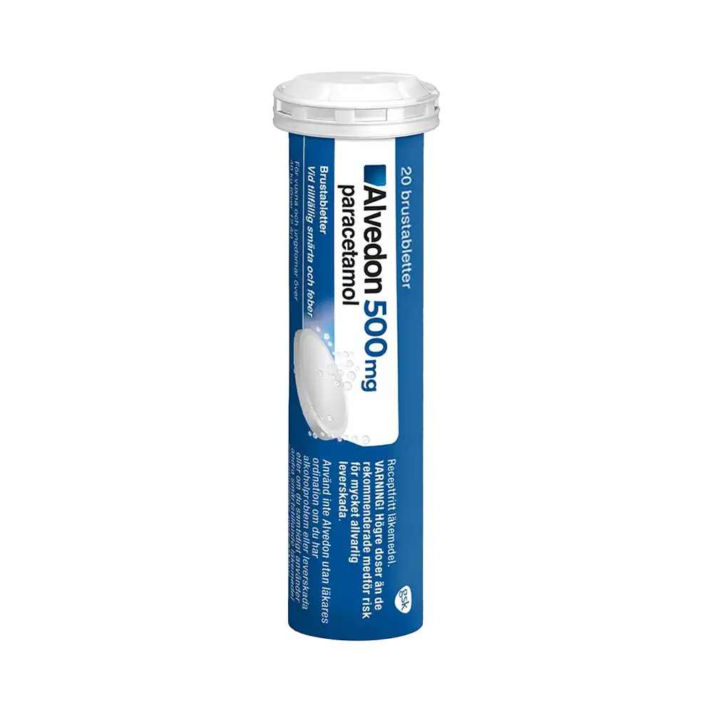 Alvedon 500 mg 20 brustabletter