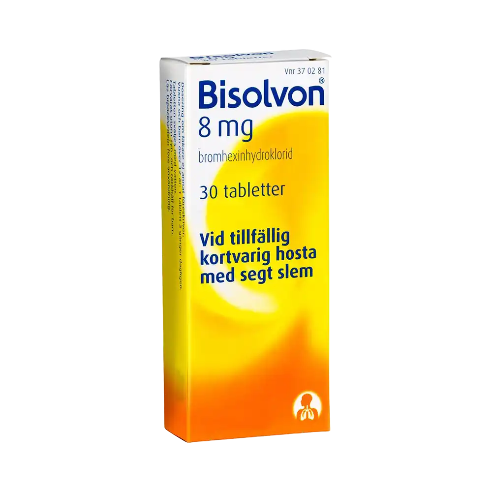 Bisolvon 8 mg 30 tabletter