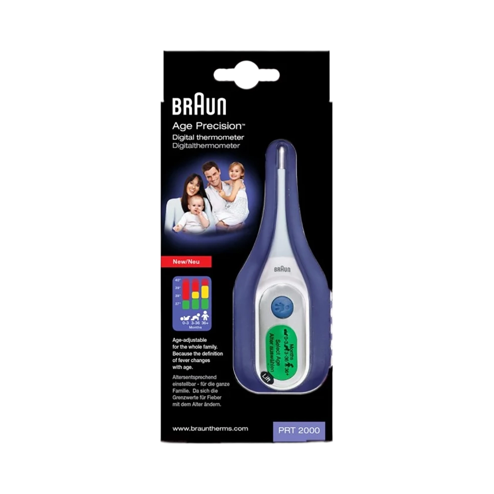Braun Digital Termometer med Age Precision