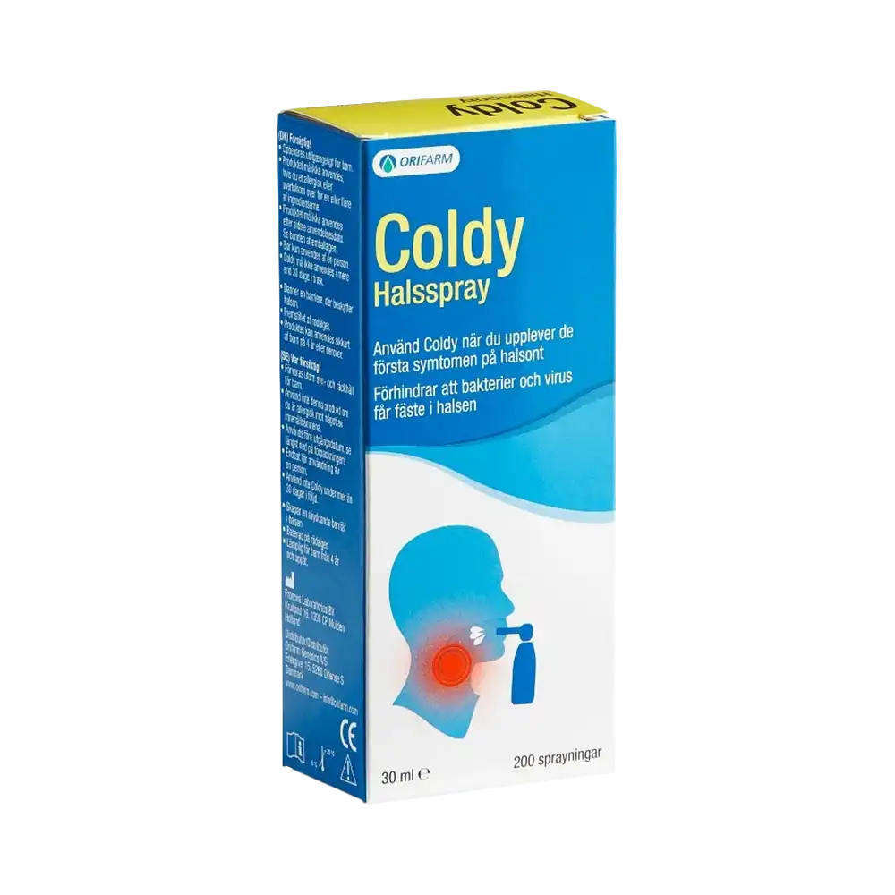 COLDY HALSSPRAY 20 ml 200 sprays
