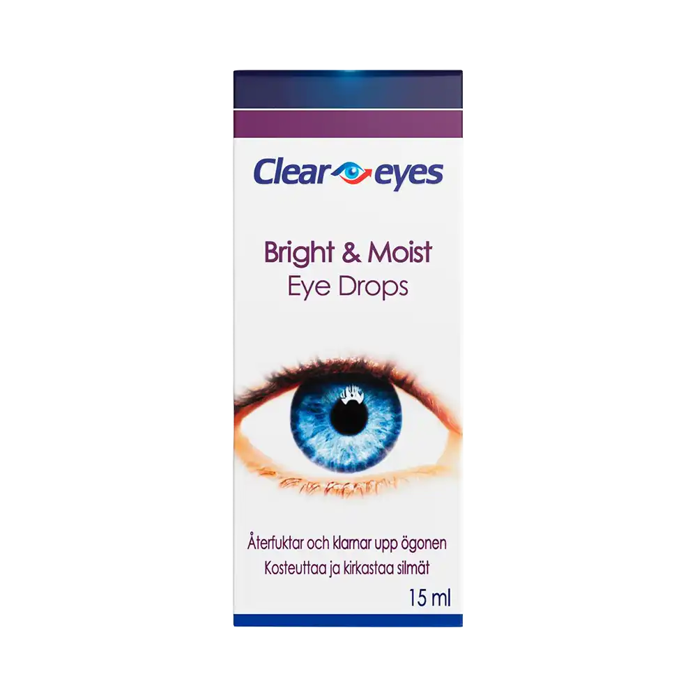 Clear Eyes Bright & Moist 15 ml