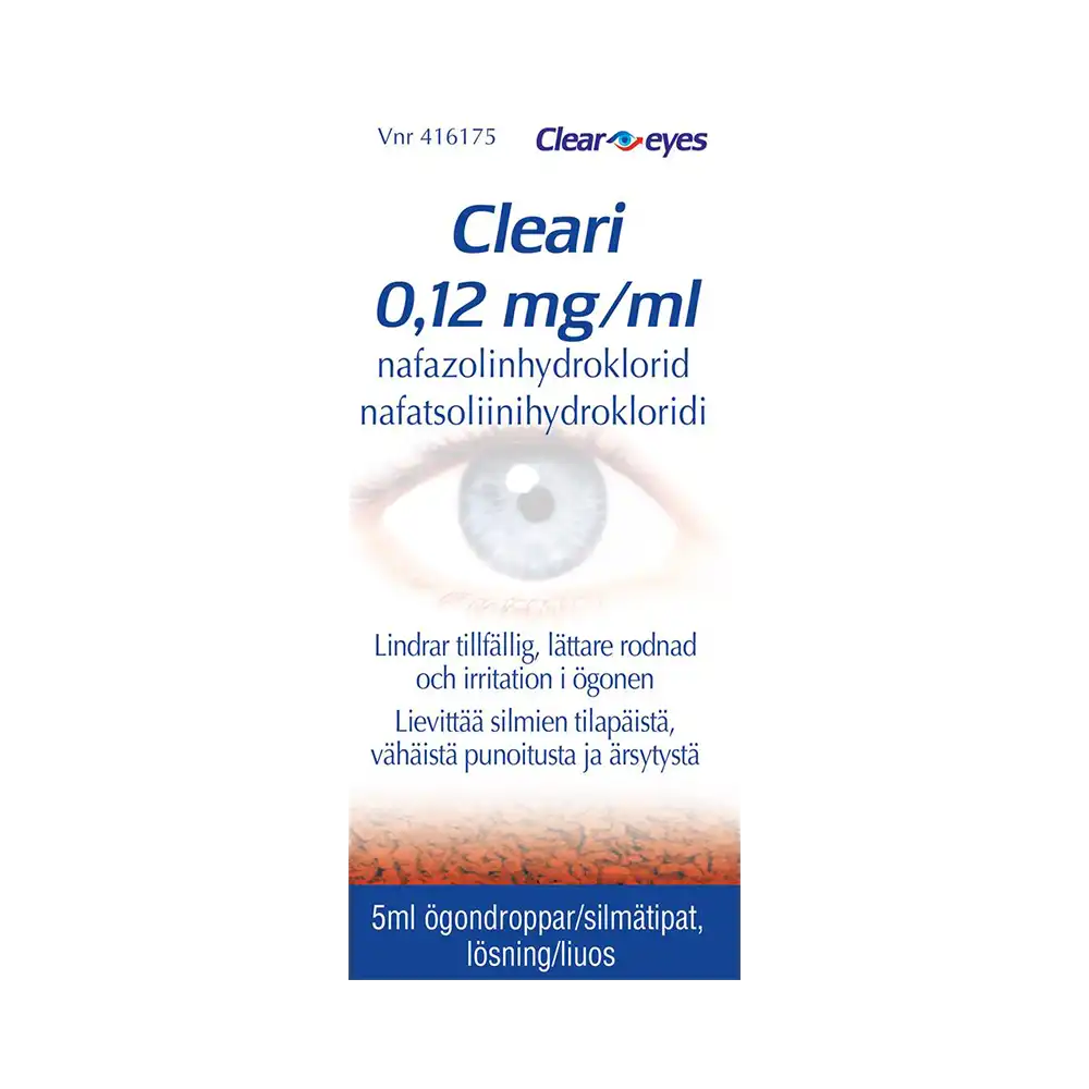 Cleari 0.12 mg/ml 5 ml ögondroppar, lösning
