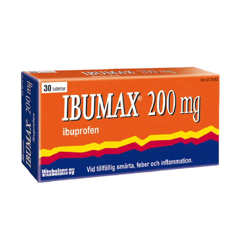 IBUMAX 200 mg 30 tabletter