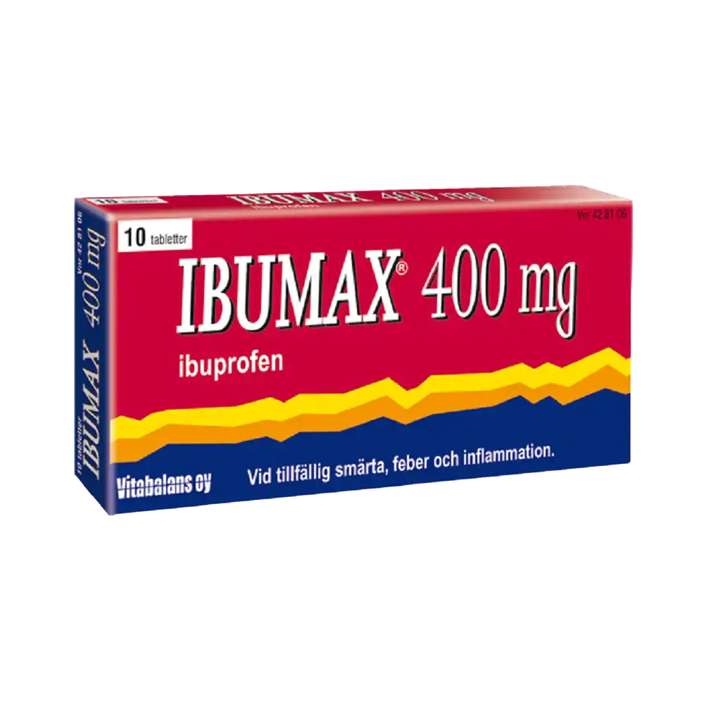 IBUMAX 400 mg 10 tabletter