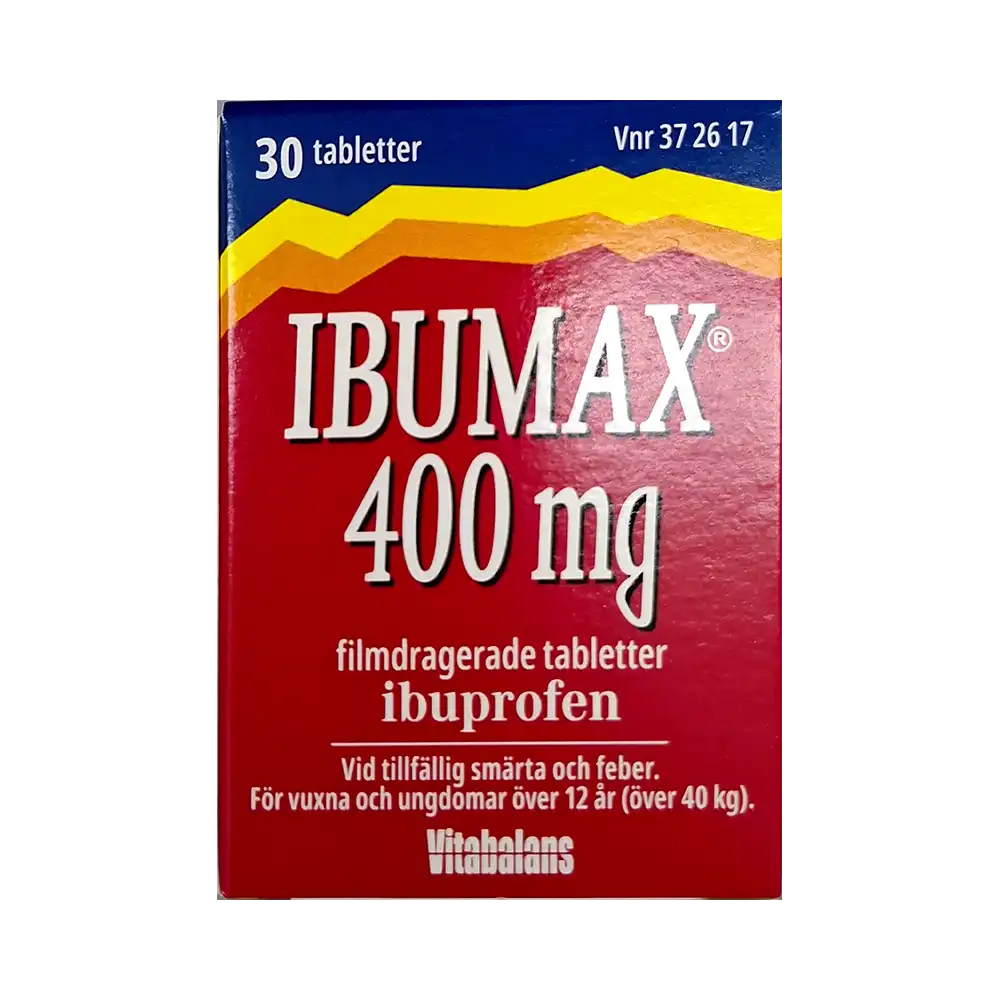 IBUMAX 400 mg 30 tabletter