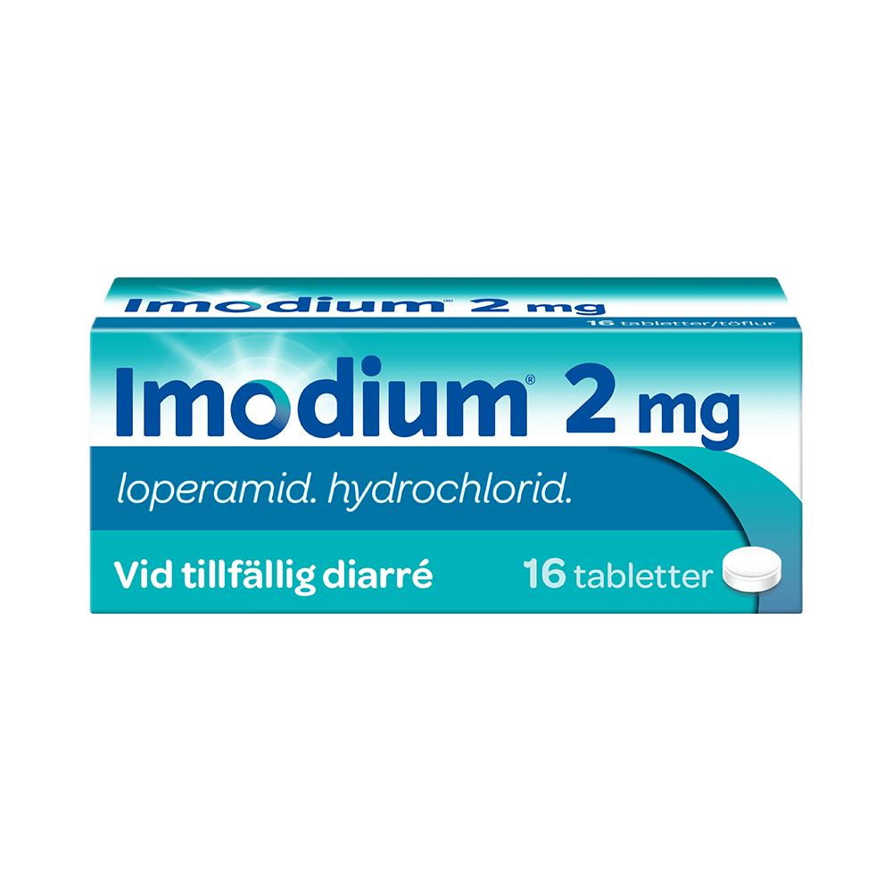 IMODIUM 2 mg 16 tabletter