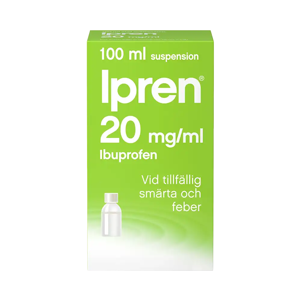 Ipren 20 mg / ml Ibuprofen 100 ml Oral Suspension