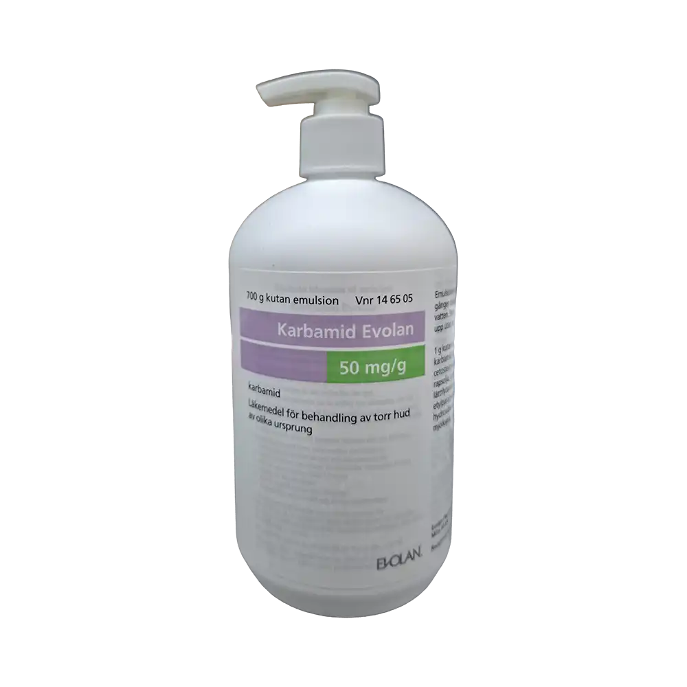 Karbamid Evolan 50 mg/g 700 g kutan emulsion