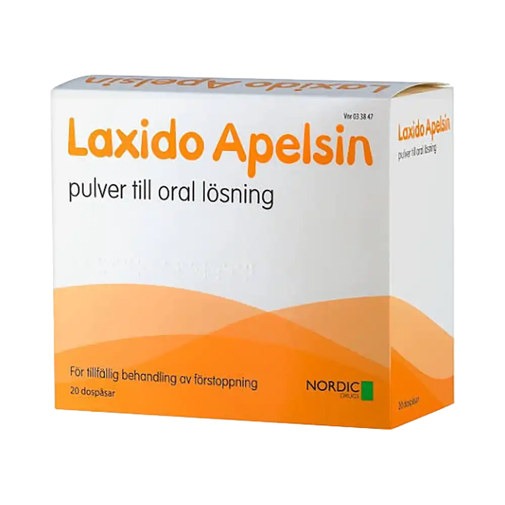 Laxido Apelsin Pulver 20 dospåsar