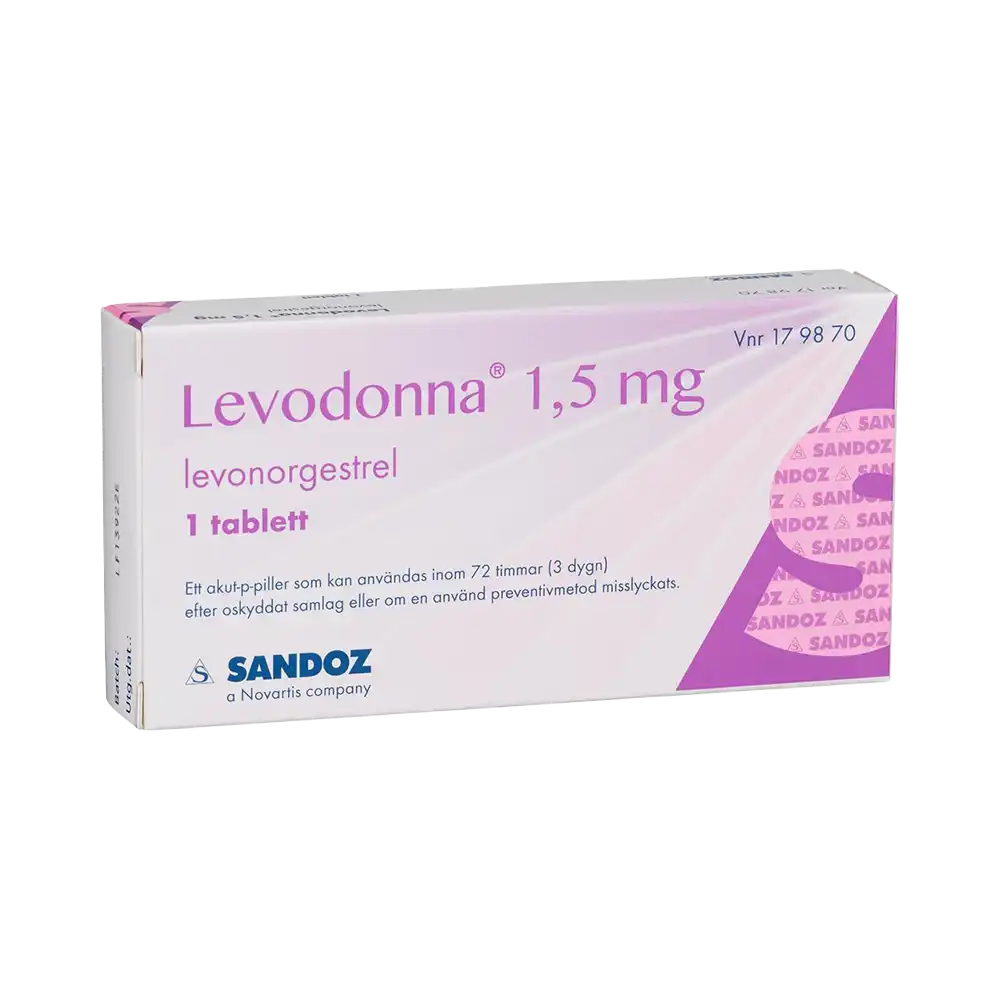 Levodonna 1,5 mg 1 tablett