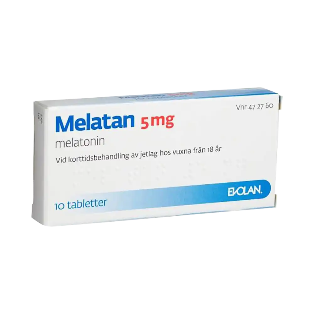 Melatan 5 mg melatonin 10 tabletter