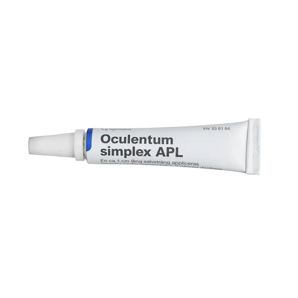 Oculentum simplex APL 5 g ögonsalva