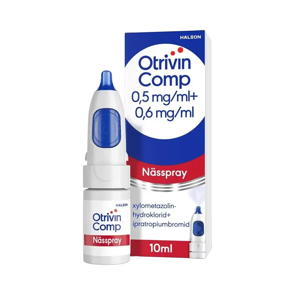 Otrivin Comp 0,5 mg/ml + 0,6 mg/ml Nässpray 10 ml Ny