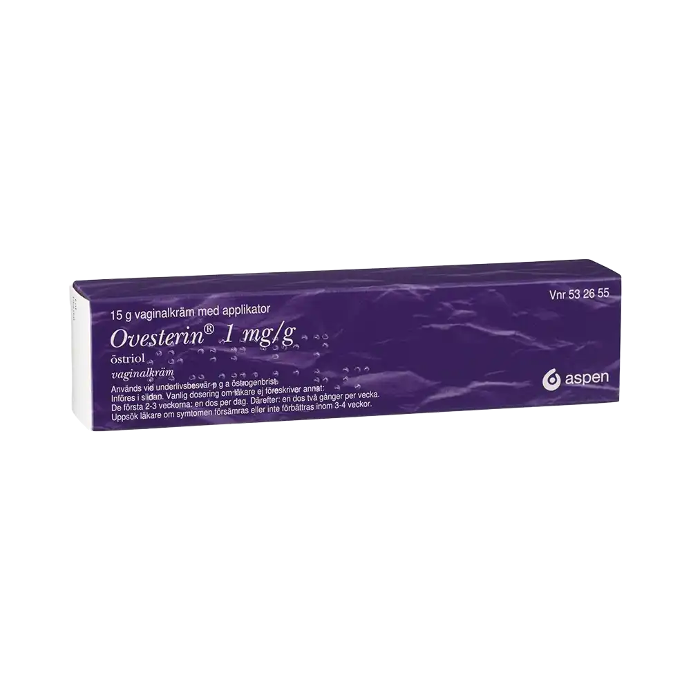 Ovesterin 1 mg/g 15 g vaginalkräm med applikator