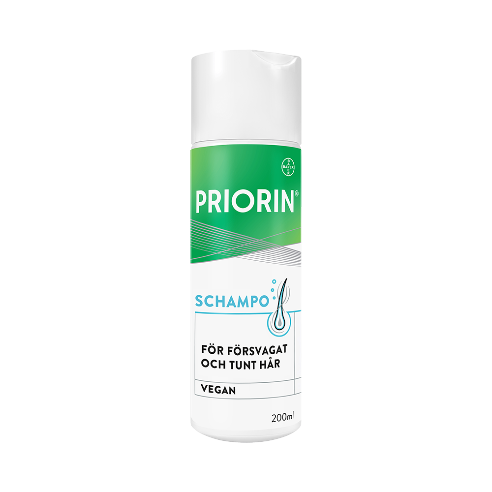 PRIORIN Schampo För Försvagat och Tunt Hår 200 ml