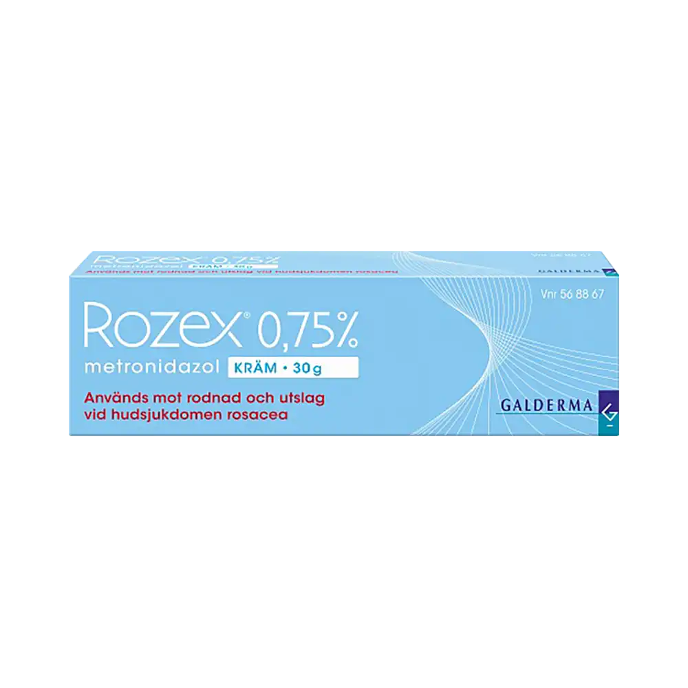 ROZEX 0,75% metronidazol kräm 30 g