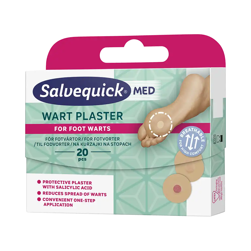 SalvequickMED WART PLASTER 20 pcs