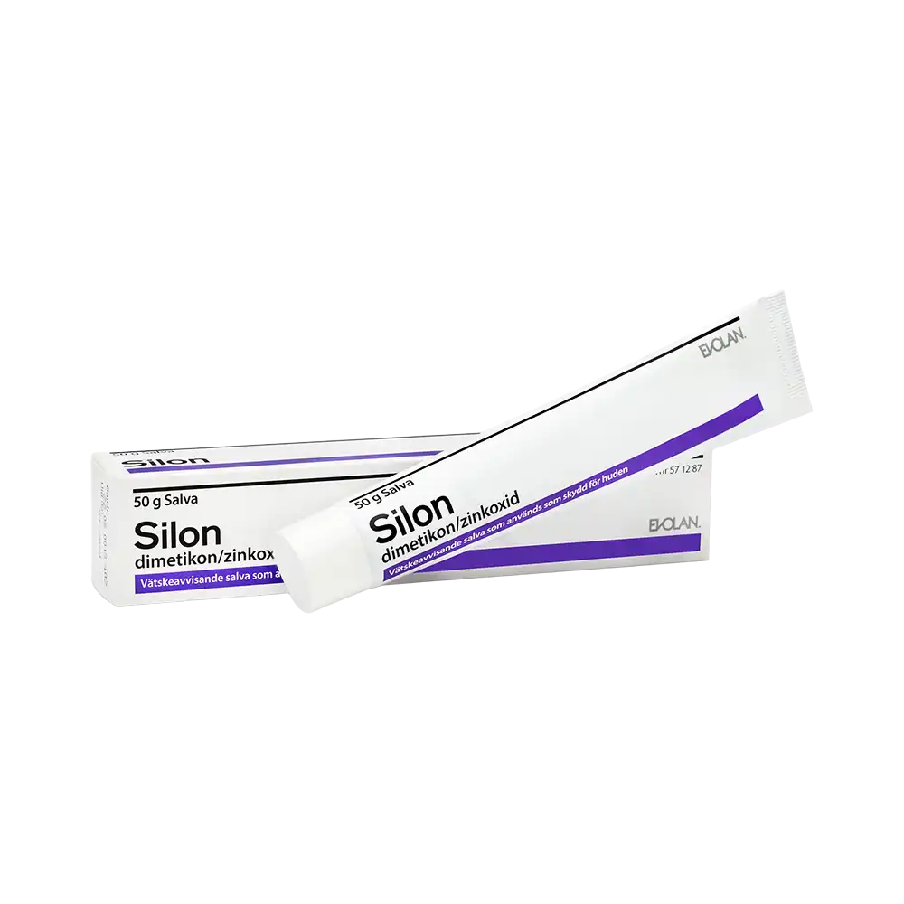 Silon dimetikon/zinkoxid 50 g salva