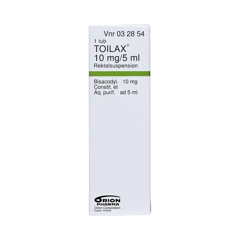 TOILAX 10 mg/5 ml Rektalsuspension 1 tub