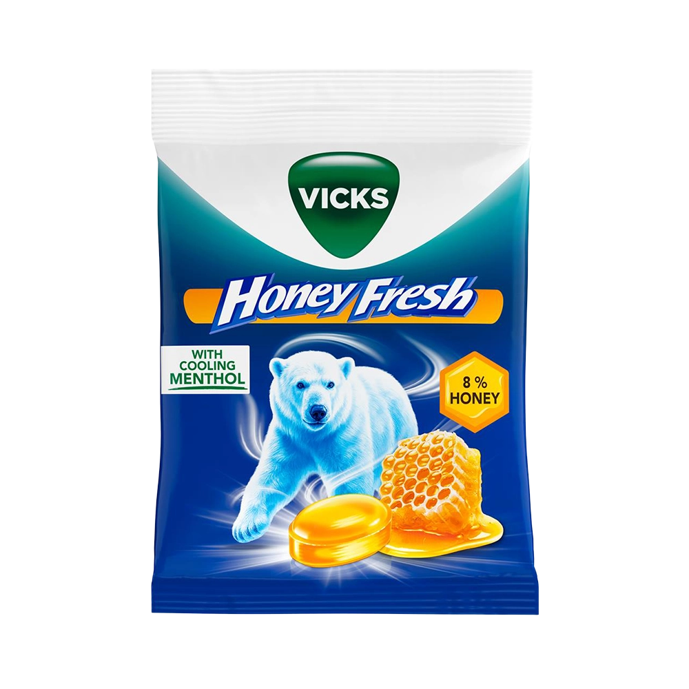 Vicks Honey Fresh & natural menthol 72 g