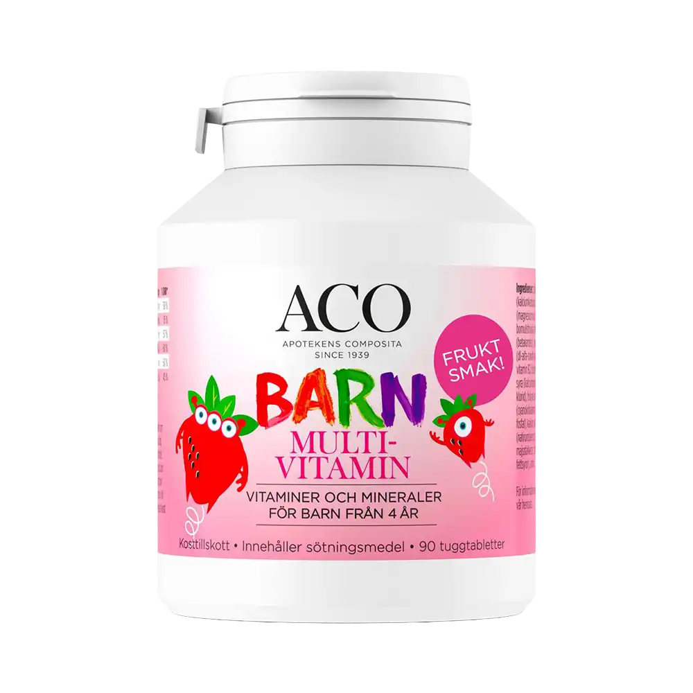 ACO BARN Multi-Vitamin 90 tuggtabletter