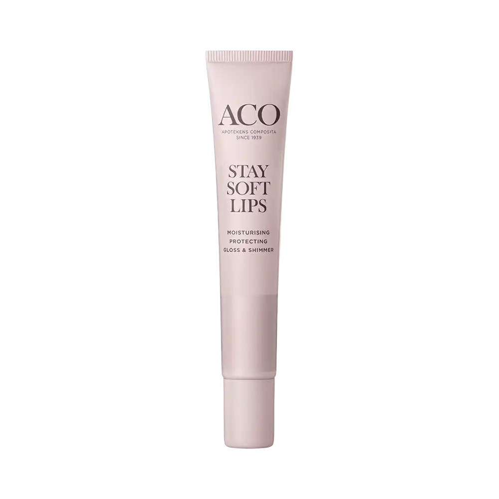 ACO Stay Soft Lips Shimmer– Återfuktande läppglans med shimmer 12 ml