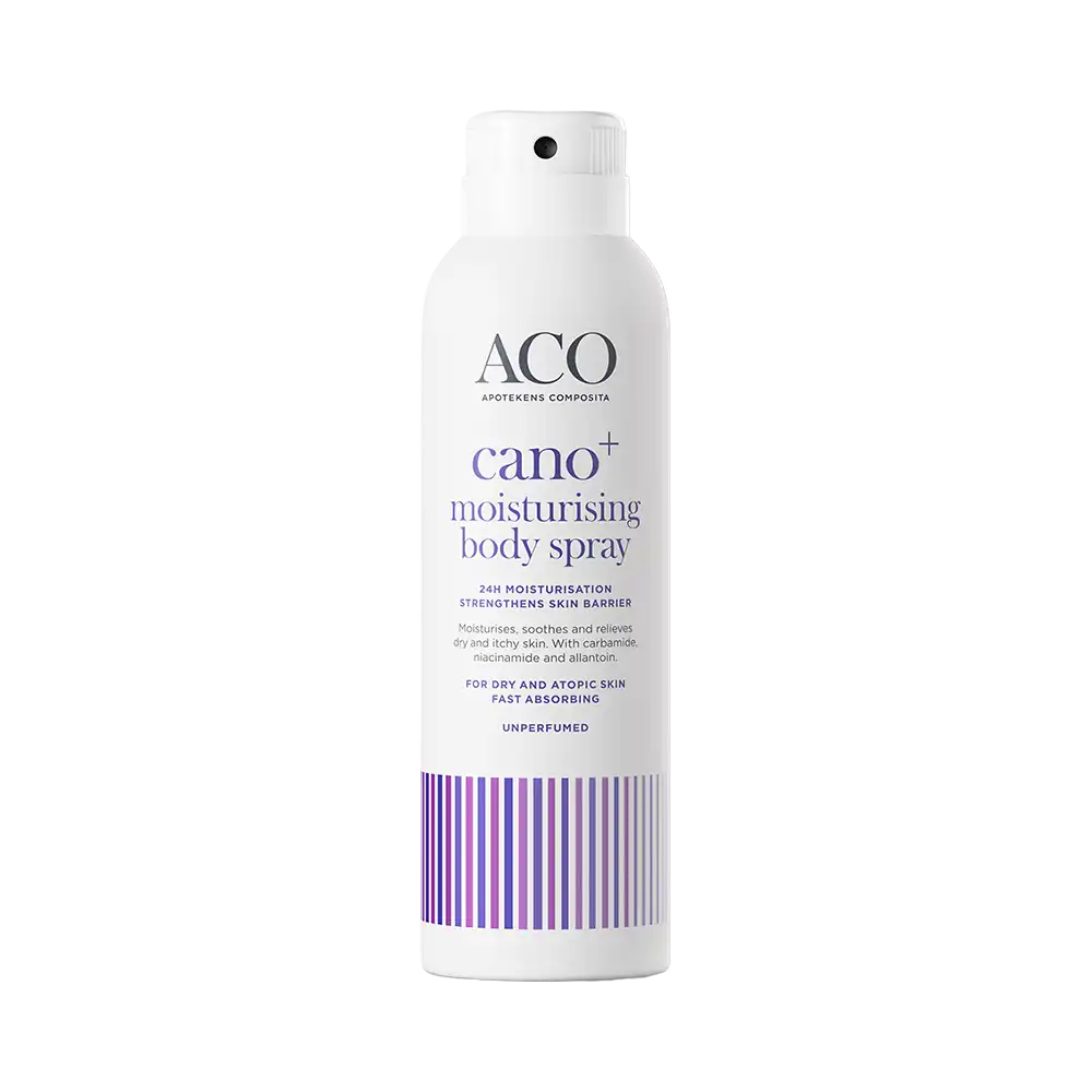 ACO Cano+ Moisturising Body Spray - Återfuktande kroppsspray 150 ml