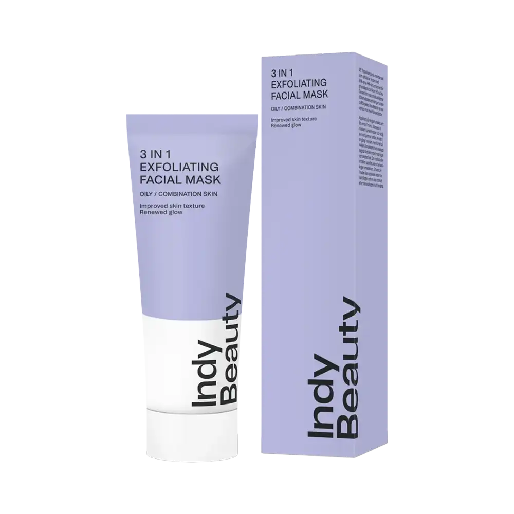 Indy Beauty 3 IN 1 EXFOLIATING FACIAL MASK 75 ml
