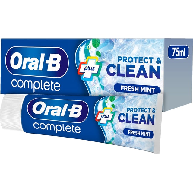 Oral-B Complete Plus Extra White Tandkräm 75 ml
