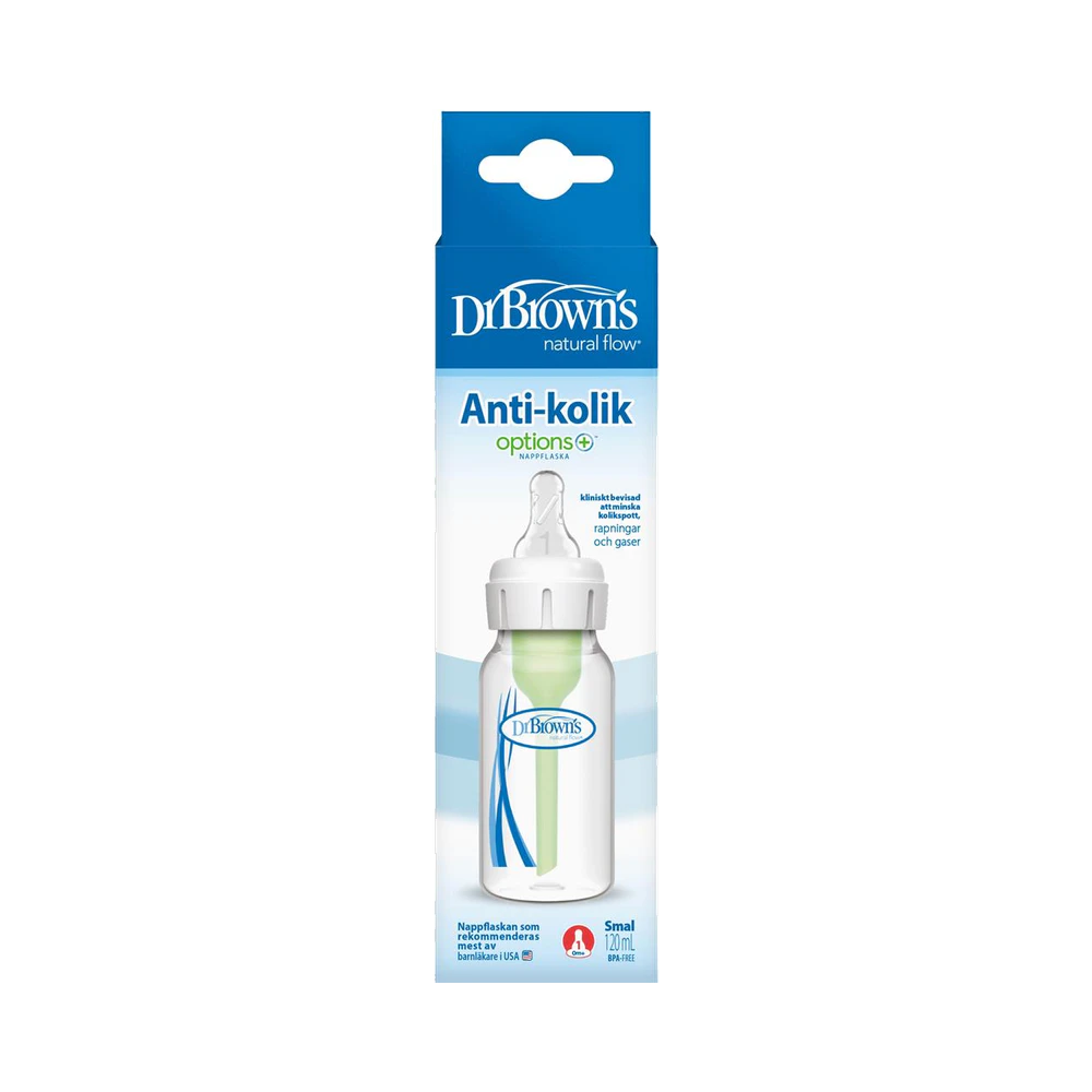 Dr.Browns NarrowNeck 120ml nappflaska 1 st