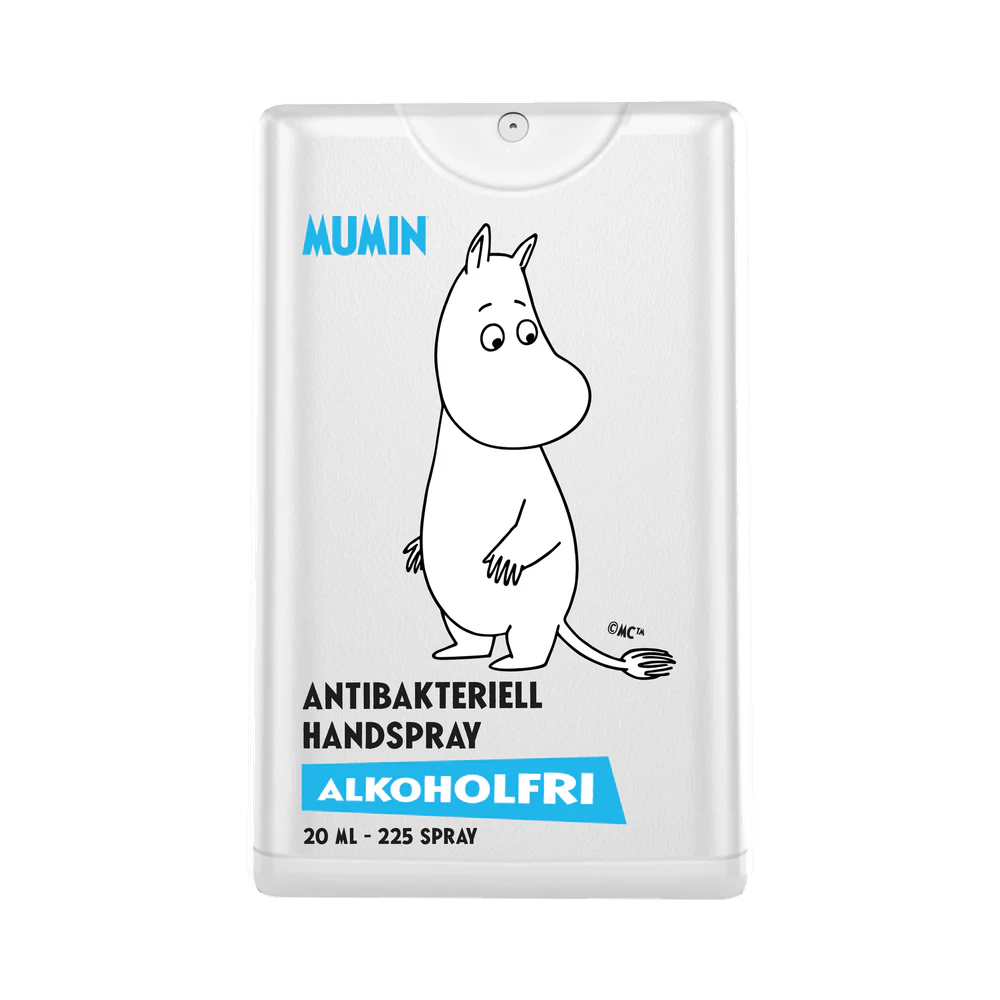 Moomin Mumintrollet alkoholfri handdesinfektionsspray 20 ml