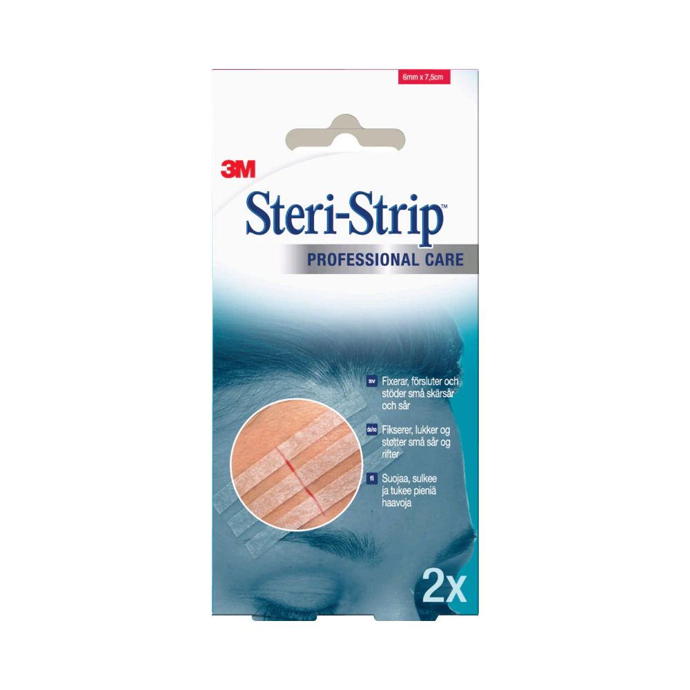 3M Steri-Strip Brun 6 mm x 75 mm suturtejp 6 st