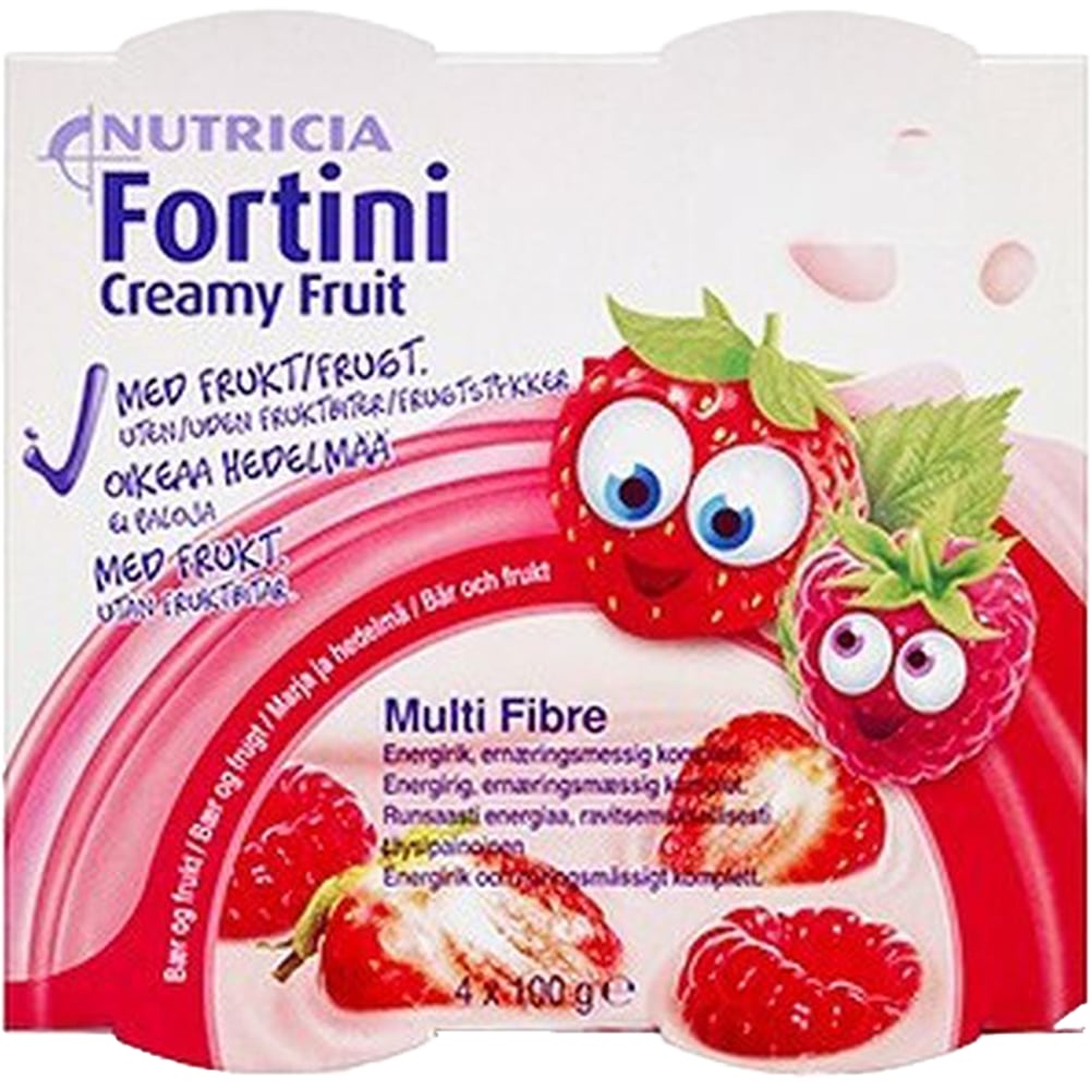 FORTINI CREAMY FRUIT BÄR 4X100G