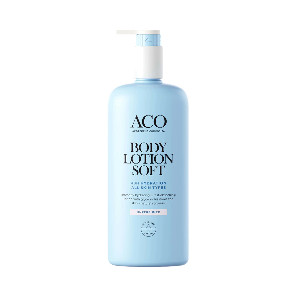 ACO Soft Oparfymerad body lotion 400 ml