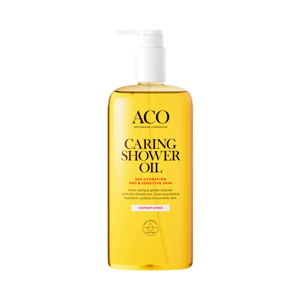 ACO Caring Shower Oparfymerad oil 400 ml