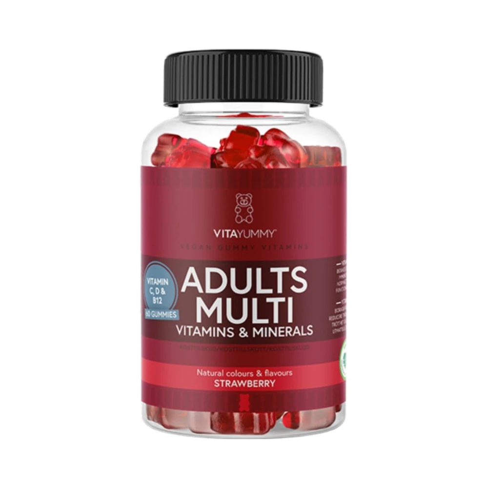 VitaYummy Adults Multivitamins Strawberry gummies 60 st