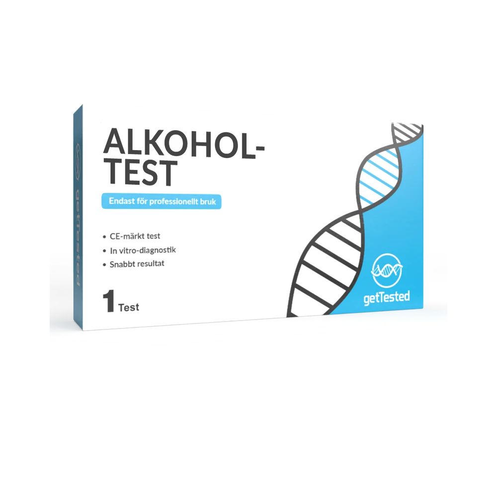 GetTested Alkohol salivsnabbtest 1 st