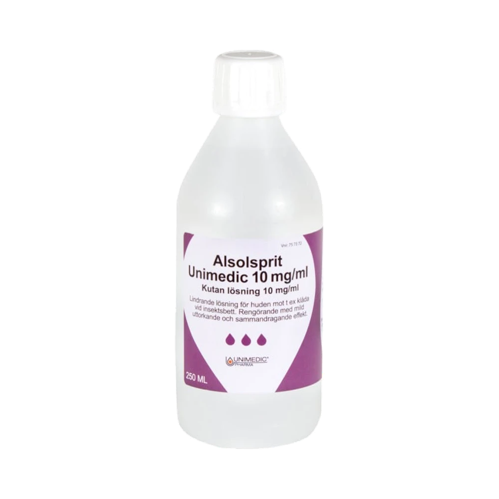Unimedic Alsolsprit 10 mg/ml lösning 250 ml