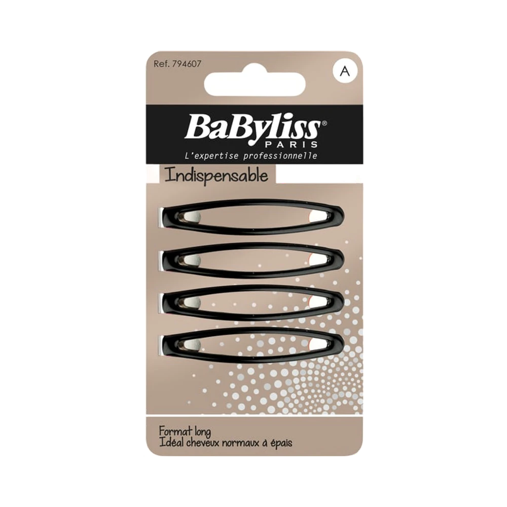 BaByliss Oval Klämma hårspännen 4 st
