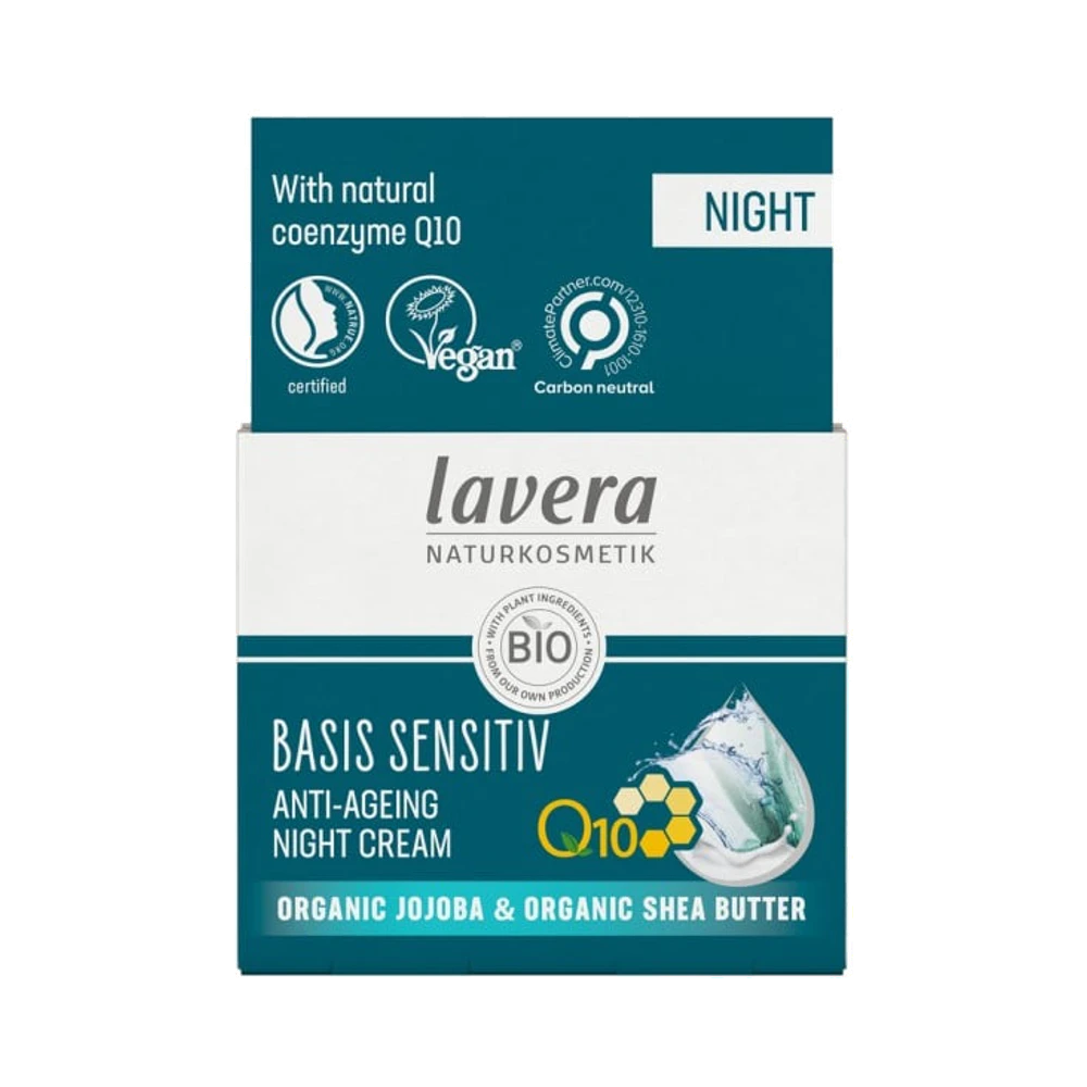 Lavera Basis Sensitiv Q10 night cream 50 ml