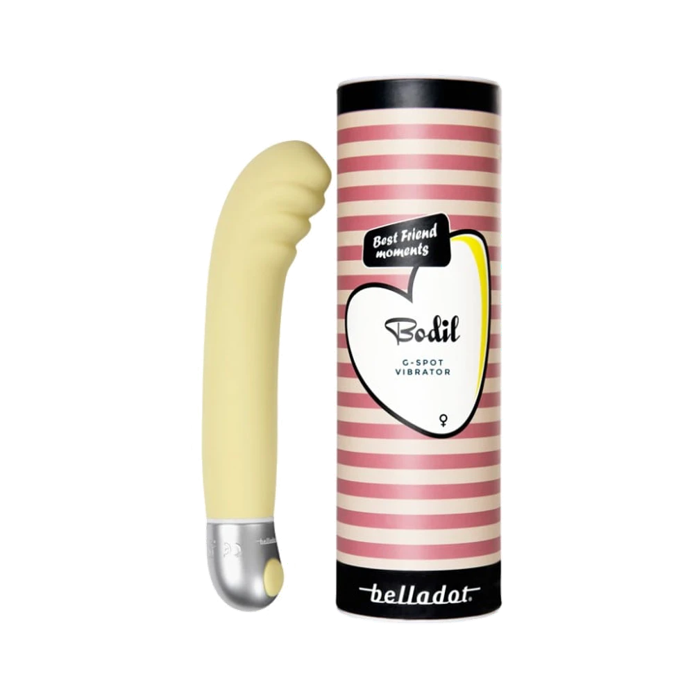 Belladot Bodil Gul G-punktsvibrator 1 st